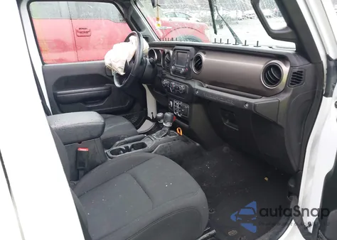 2020 Jeep Wrangler Unlimited Sport S 4X4 из США, поврежденный, VIN 1C4HJXDN9LW260817